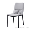 Ring back velvet buttoned back Italian dining chair